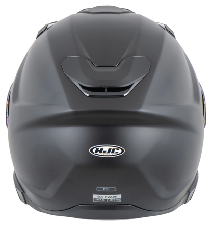 HJC F31 SOLID SEMI FLAT BLACK XS HELMET 