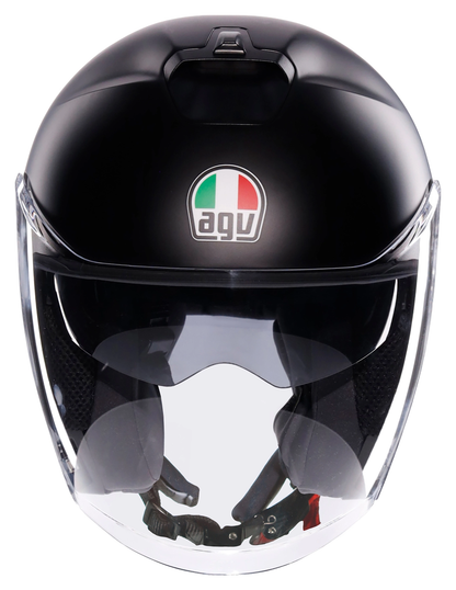 AGV Irides E2206 Open Face Helmet Matte Black XS 