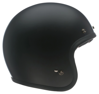 BELL CUSTOM 500 ECE6 MATT BLACK XL OPEN FACE MOTORCYCLE HELMET 
