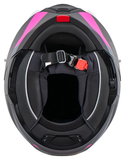 HJC I91 CARST BLACK/PINK HELMET (XS) 