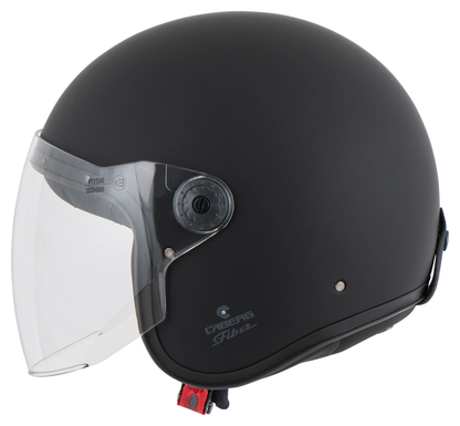 Caberg Freeride X Solid Motorcycle Helmet Matte Black Size S 