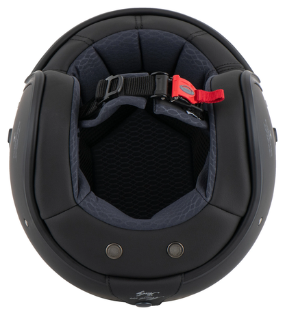 Caberg Freeride X Solid Motorcycle Helmet Matte Black Size S 