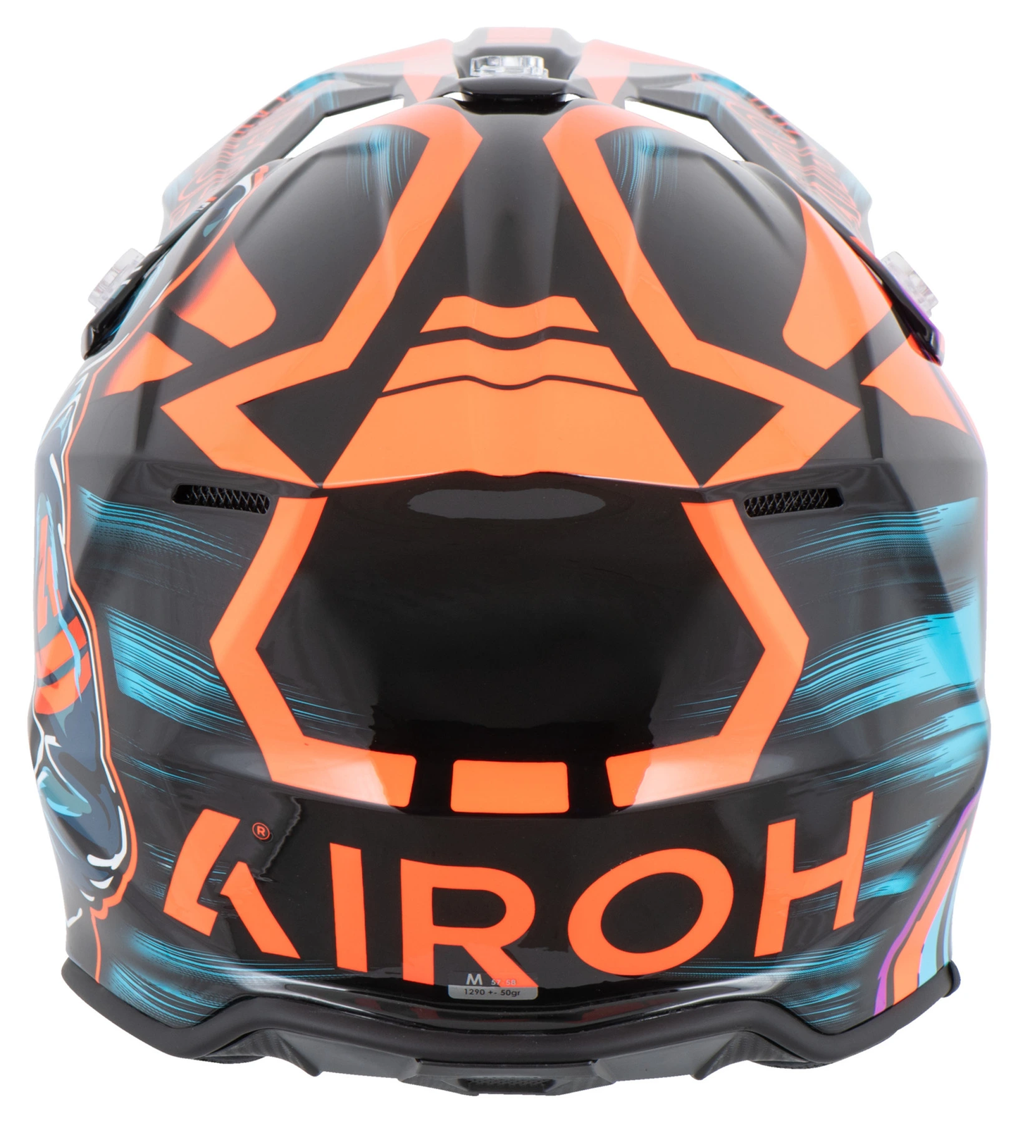 KASK OFFROAD AIROH WRAAAP CYBER ORANGE GLOSS