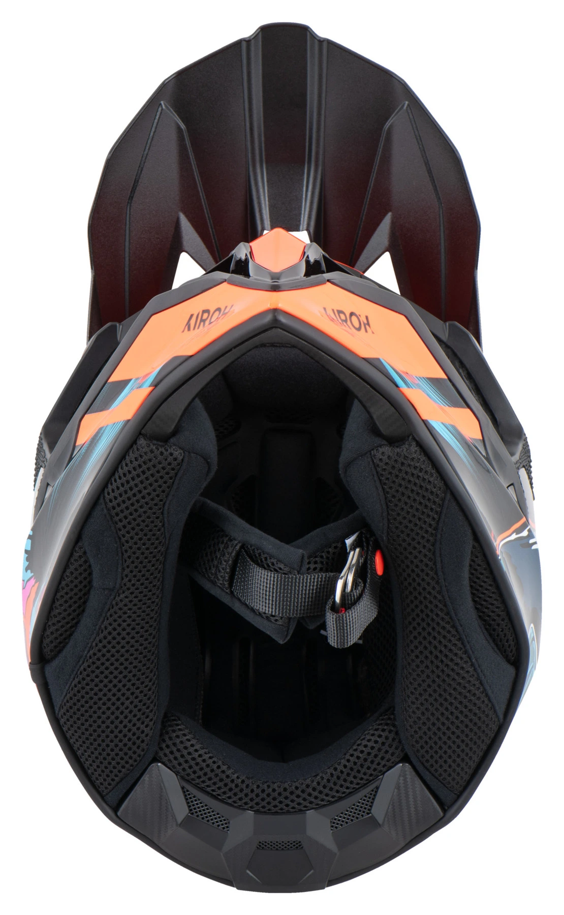 KASK OFFROAD AIROH WRAAAP CYBER ORANGE GLOSS
