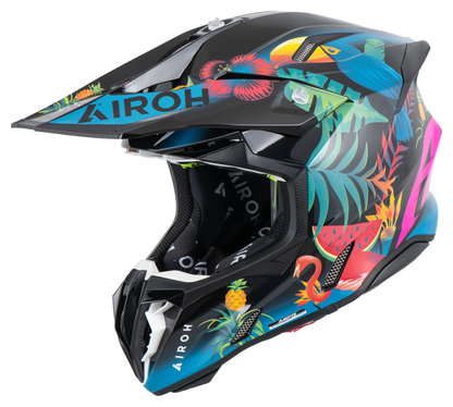 OFF-ROAD AIROH TWIST 3 HELMET AMAZONIA GLOSS XS 