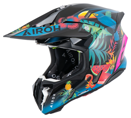 KASK OFF-ROAD AIROH TWIST 3 AMAZONIA GLOSS