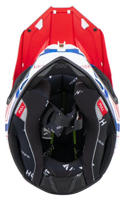 KASK OFFROAD AIROH TWIST 3 DIZZY BLUE/RED GLOSS
