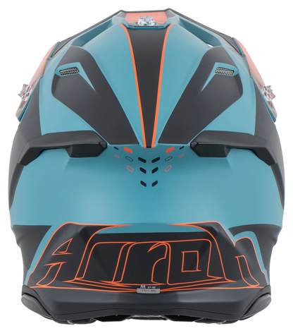 OFF-ROAD AIROH TWIST 3 SHARD ORANGE MATT S HELMET 