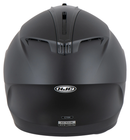 INTEGRAL HJC C70N SOLID SEMI FLAT BLACK XS HELMET 