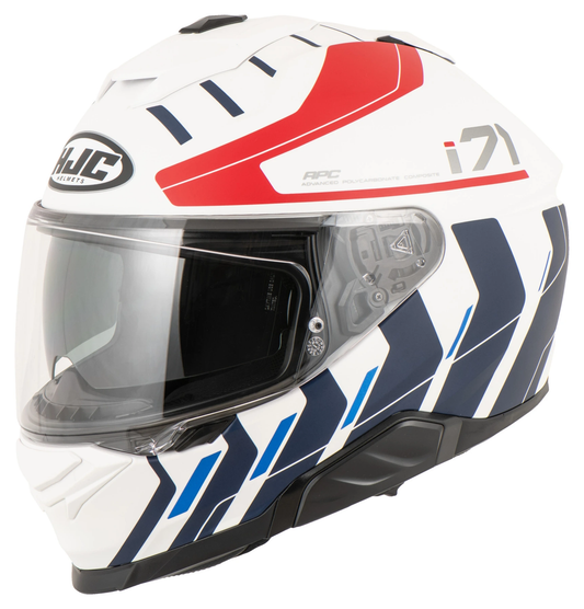 HJC I71 SIMO WHITE/RED/BLUE XS HELMET 