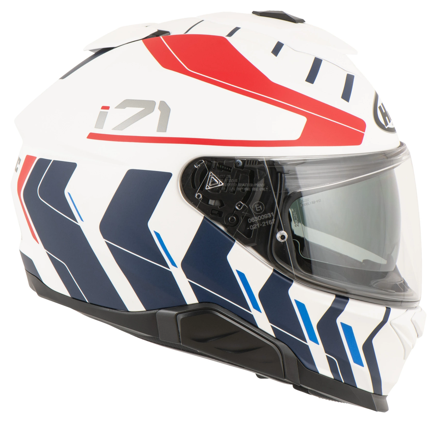 HJC I71 SIMO WHITE/RED/BLUE XS HELMET 