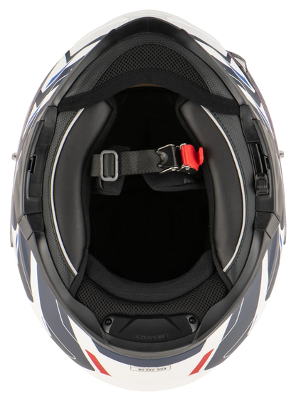 HJC I71 SIMO WHITE/RED/BLUE XS HELMET 