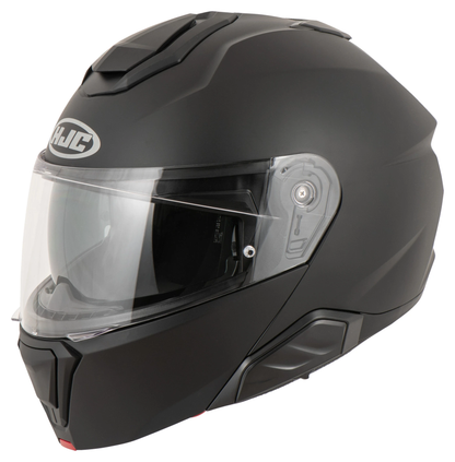 HJC I91 SOLID SEMI FLAT BLACK HELMET (XS) 