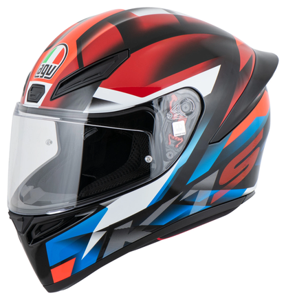 AGV K1 S FASTLAP Motorcycle Helmet BLACK/RED/BLUE S + FREEBIES 